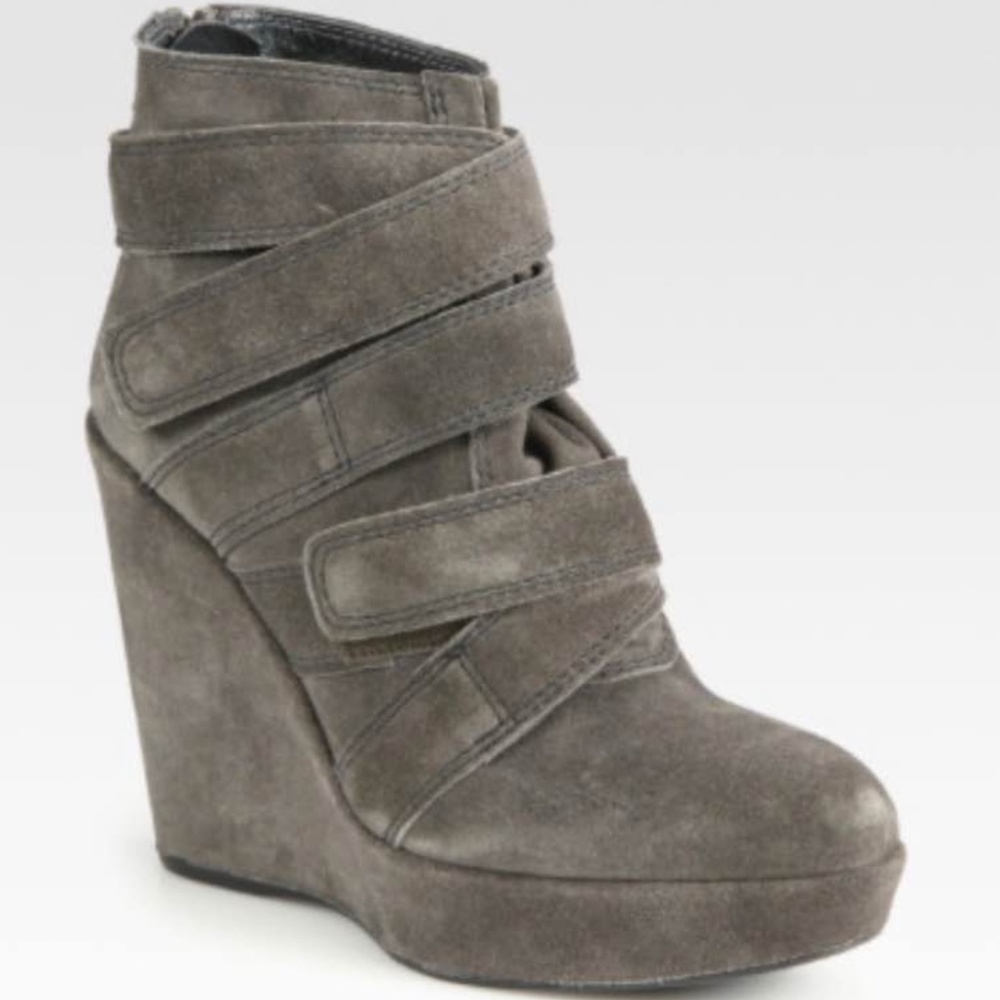 Stuart Weitzman Velcro Wedges